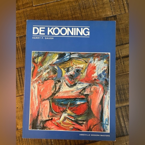 abbeville modern masters Other - Willem de Kooning Art Book by Abbeville Modern Masters, Second Printing, 1983.